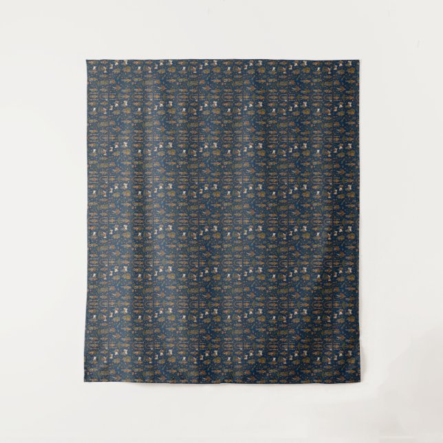 Krishna Pattern Tapestry (Front)