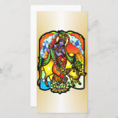 Krishna Photo Card (Front/Back)