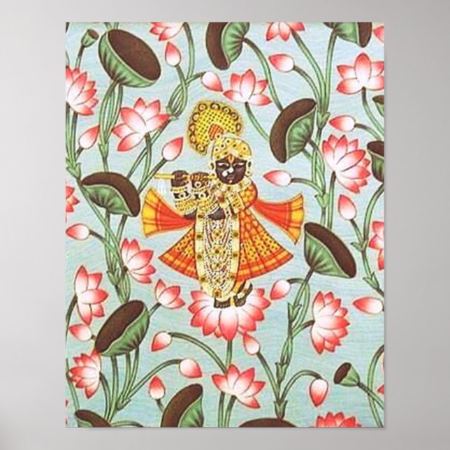 krishna pichwai poster (Front)