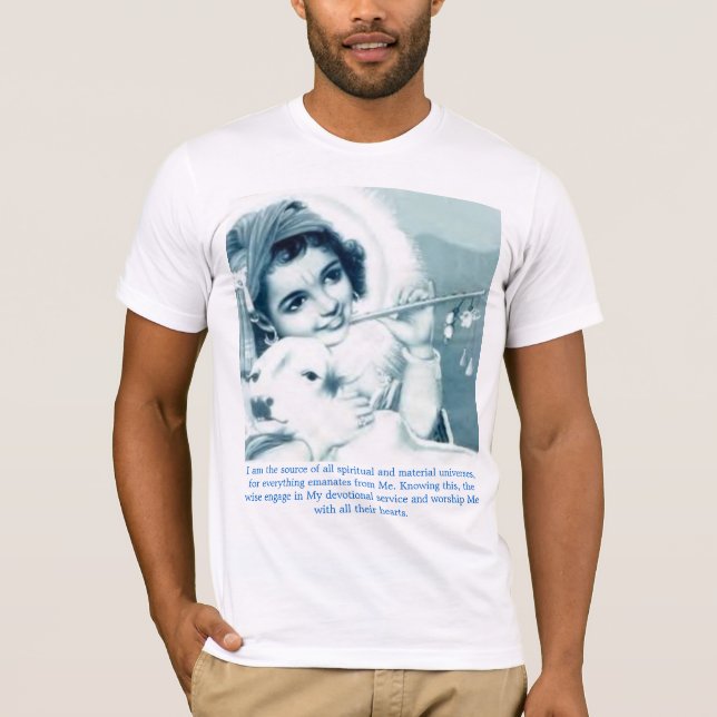 Krishna, Source of All T-Shirt (Front)