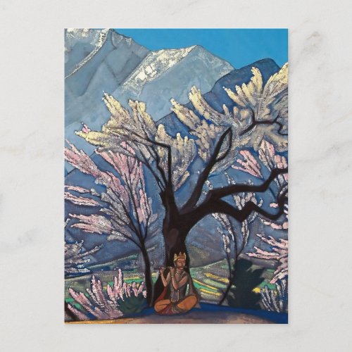 Krishna _ Spring in Kulu by Nicholas Roerich Postcard