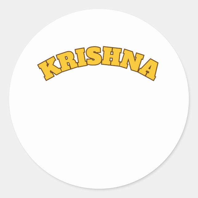 Krishna Stickers (Front)