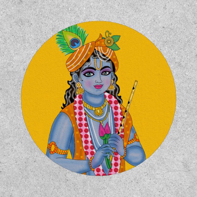 Krishna Stickers Patch (Front)