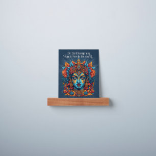 Krishna's Radiance Wall Art Picture Ledge