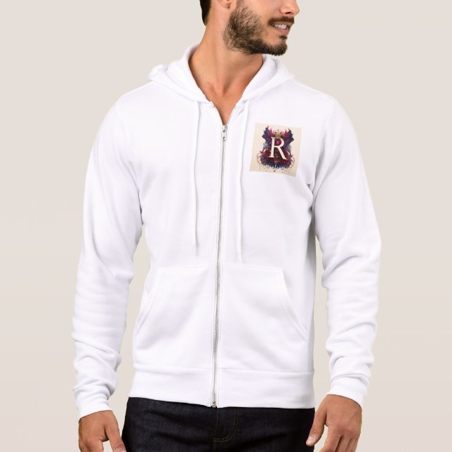 Krispin Barber Shop Logo T-Shirt Design Hoodie (Front)