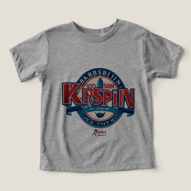  Krispin Barber Shop Toddler T-shirt (Design Front)