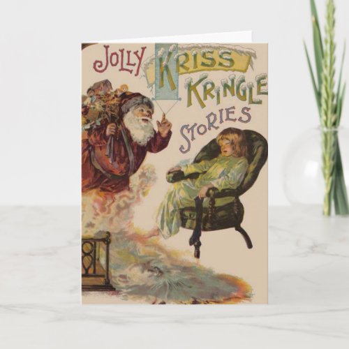 Kriss Kringle Stories of Santa Holiday Card