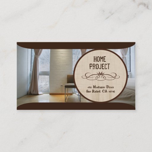 Customizable Krissy's Home Project Business Cards