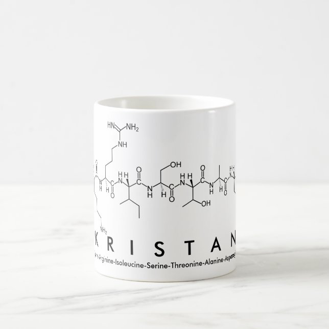 Kristan peptide name mug (Center)