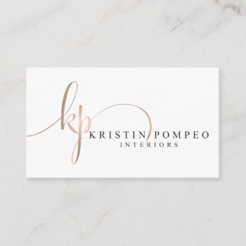 Kristen Pompeo Business Card by fancybelle at Zazzle
