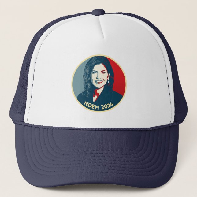 KRISTI NOEM 2024 TRUCKER HAT (Front)