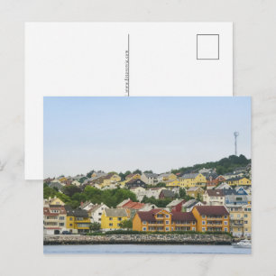 Kristiansund Norway Holiday Postcard