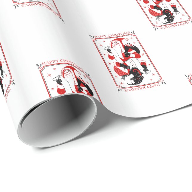 Kristmas Kings feat. Krampus Wrapping Paper (Roll Corner)