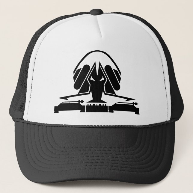 Krittah Turntables Logo Trucker Hat (Front)