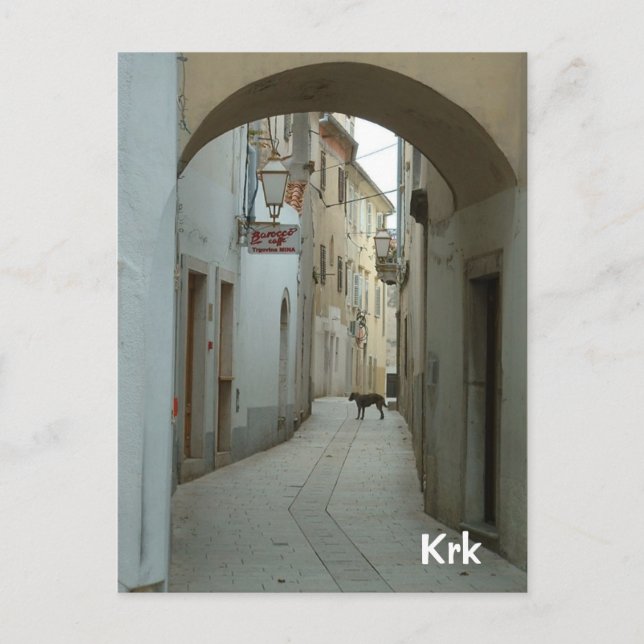 Krk Postcard (Front)