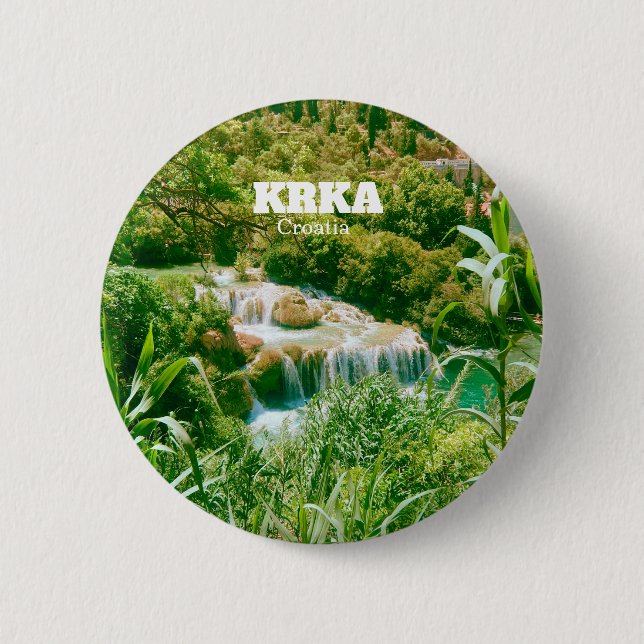 Krka National Park Button (Front)