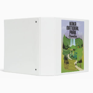 Krka National Park Croatia 3 Ring Binder
