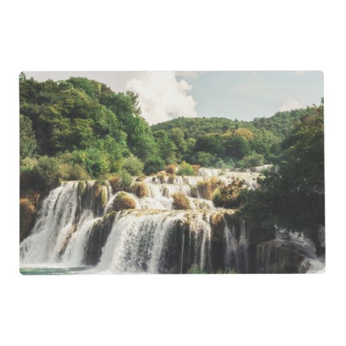 Krka National Park _ waterfall Skradinski buk Placemat