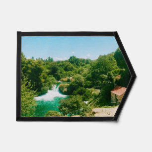 Krka Waterfall, Krka National Park, Croatia Pennant