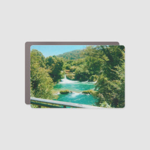 Krka Waterfalls -Krka National Park - Croatia Car Magnet