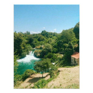 Krka Waterfalls -Krka National Park - Croatia Photo Print