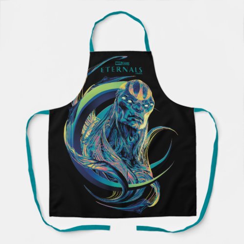 Kro Stylized Crescent Graphic Apron