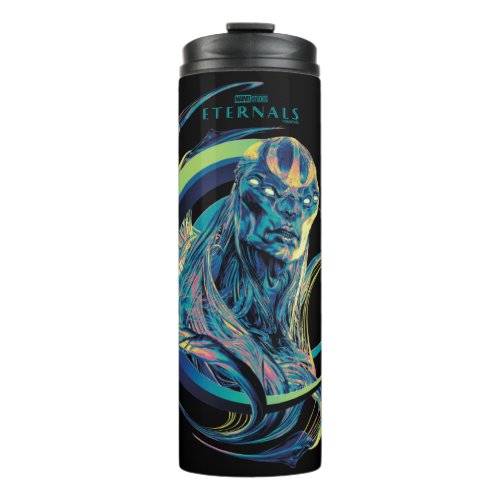 Kro Stylized Crescent Graphic Thermal Tumbler