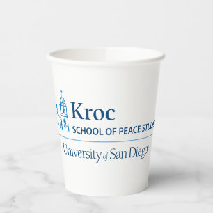 Kroc School of Peace Studies Paper Cups