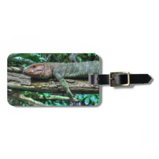 Krokodilteju Luggage Tag