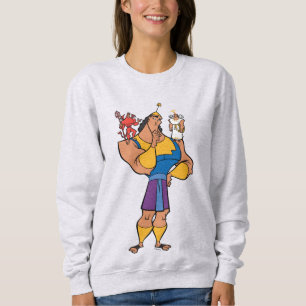 Kronk With Angel and Devil on Shoulders Sweatshirt
