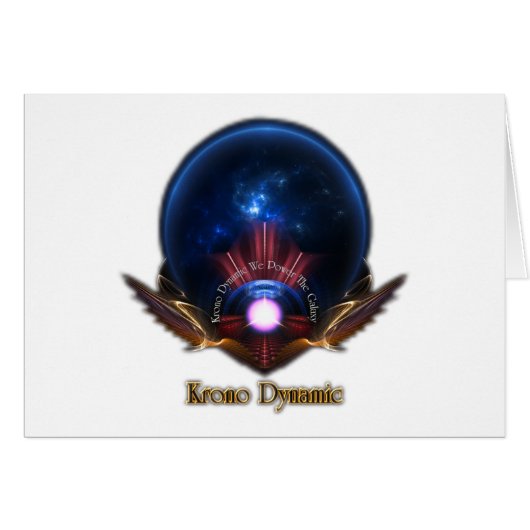 Krono Dynamic Fractal Art Cards (Front Horizontal)