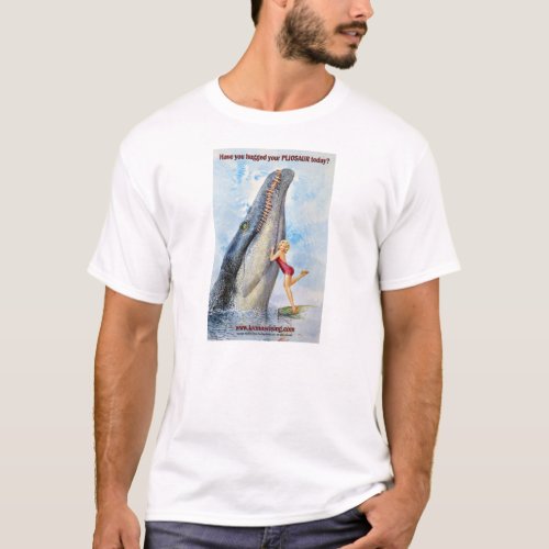 KRONOS RISING Hug Your PLIOSAUR t_shirt