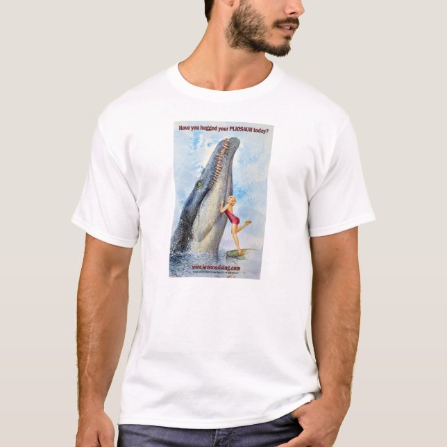 KRONOS RISING "Hug Your PLIOSAUR" t-shirt (Front)