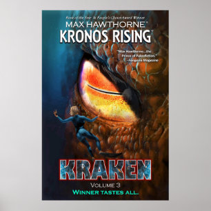 Kronos Rising: Kraken Vol. 3 cover art poster