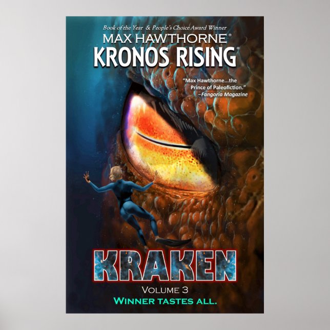 Kronos Rising: Kraken Vol. 3 cover art poster (Front)