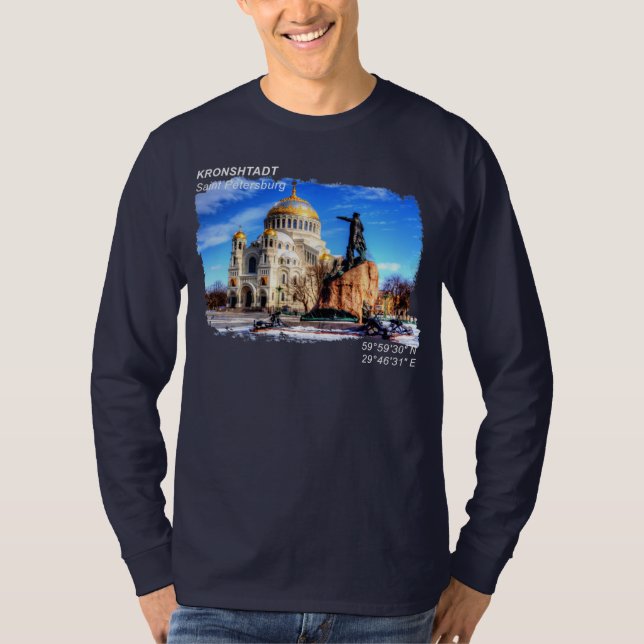 Kronshtadt, St. Petersburg, Russia T-Shirt (Front)
