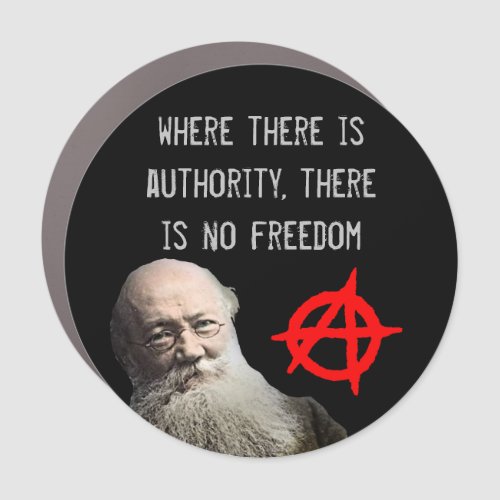 Kropotkin Authority Quote Car Magnet