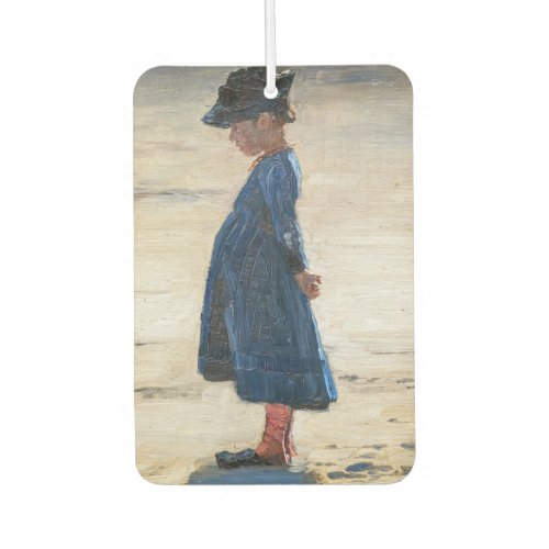 Kroyer _ Little Girl standing on Skagen Beach Air Freshener