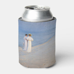 Kroyer - Summer Evening on Skagen Beach Can Cooler