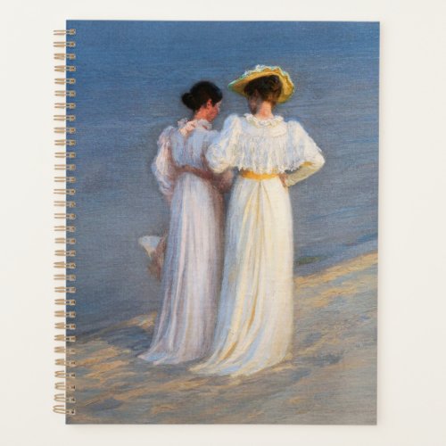 Kroyer _ Summer Evening on Skagen Beach Closeup Planner