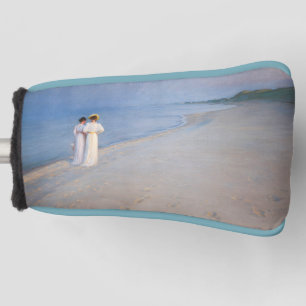Kroyer - Summer Evening on Skagen Beach Golf Head Cover