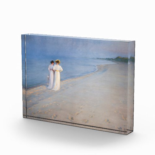 Kroyer _ Summer Evening on Skagen Beach Photo Block