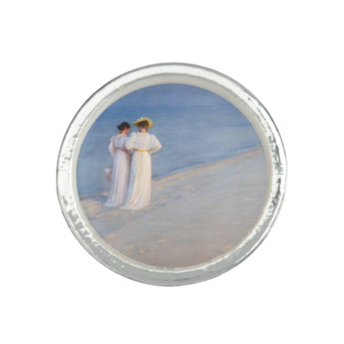 Kroyer _ Summer Evening on Skagen Beach Ring