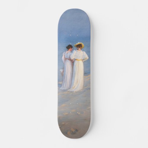 Kroyer _ Summer Evening on Skagen Beach Skateboard