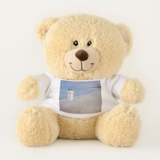 Kroyer - Summer Evening on Skagen Beach Teddy Bear (Front)