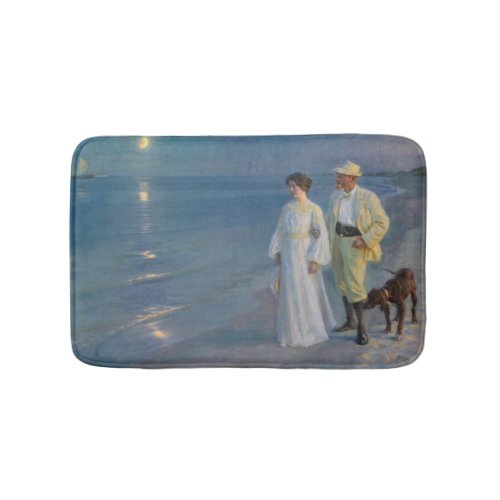 Kroyer _ The Artist and his Wife on the Beach Bath Mat
