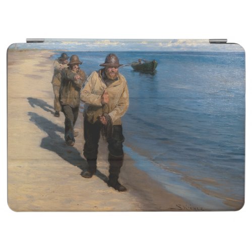 Kroyer _ Three Fishermen Pulling a Boat iPad Air Cover