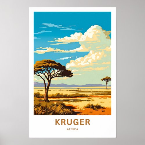 Kruger Africa Travel Print