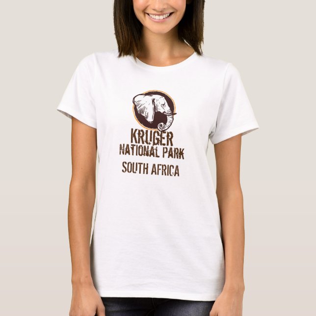 Kruger National Park Elephant T-Shirt (Front)