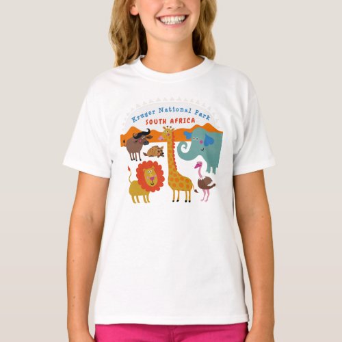 Kruger National Park Kids T_Shirt